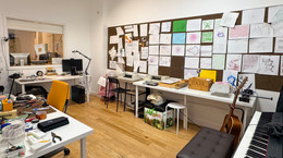 The music and tinkering room
